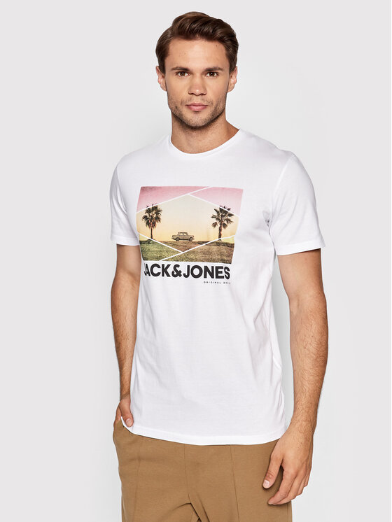 T-shirt Billboard 12200416 Bianco Regular Fit