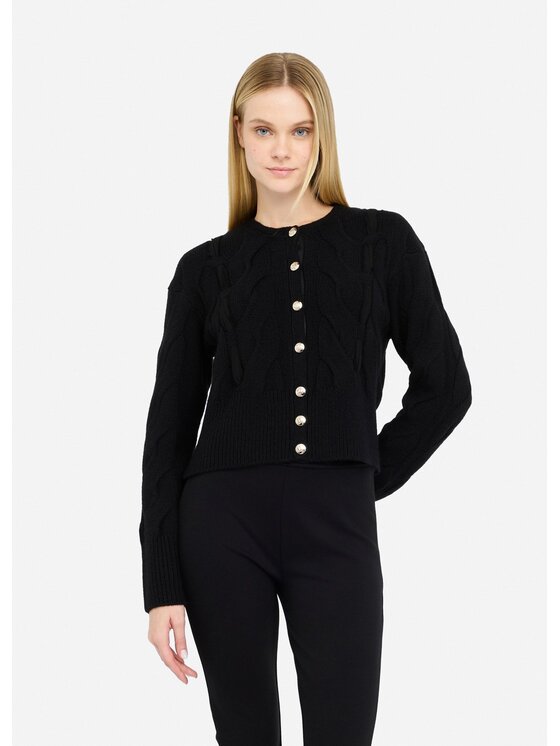 Liu Jo Liu Jo Cardigan CF5215MA75Q22222 Nero Regular Fit