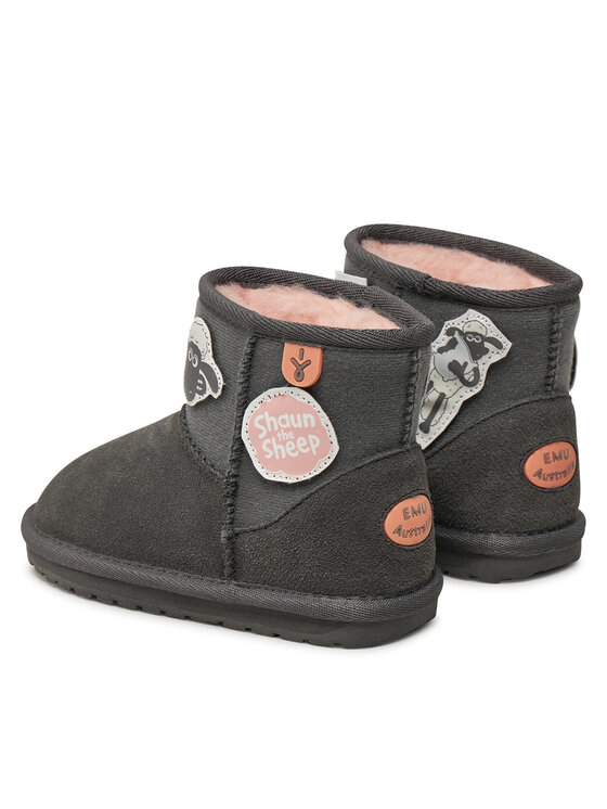 EMU Australia EMU Australia Stivali da neve Shaun The Sheep Play K13152 Grigio