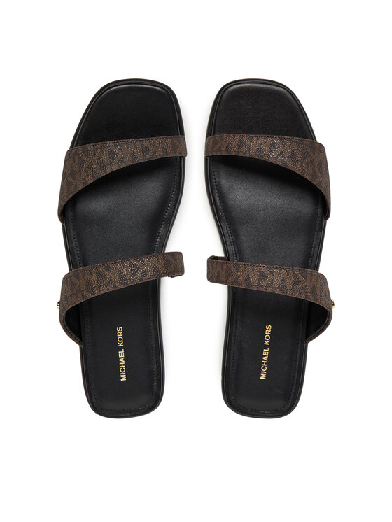 MICHAEL Michael Kors MICHAEL Michael Kors Klapki Jaida 40S5JDFS1B Brązowy