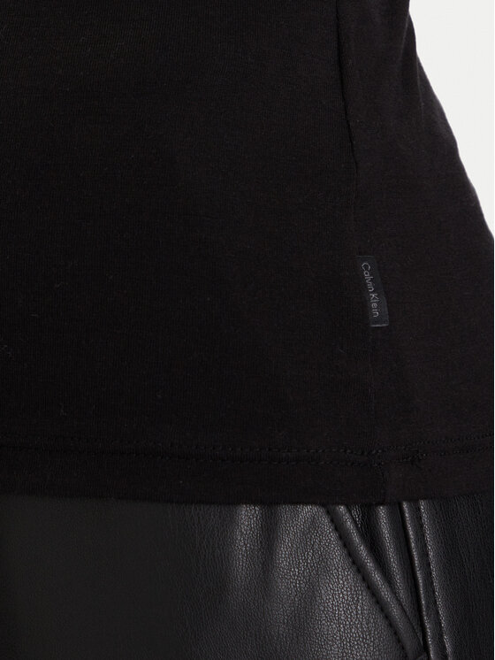 Calvin Klein Calvin Klein Sveter LV044D239G Čierna Slim Fit