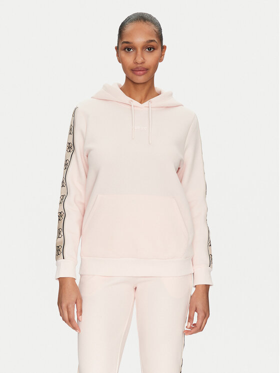 Guess Guess Pulóver V4YQ11 KB3P2 Rózsaszín Regular Fit