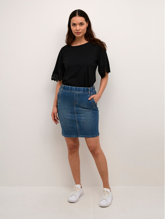 Gonna di jeans Dinja 10610186 Blu scuro Regular