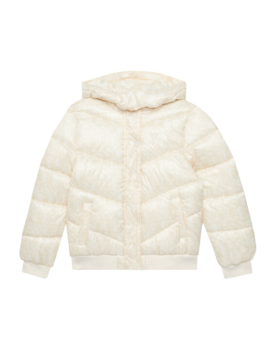 Guess Kurtka zimowa J5YL02 WEGY0 Beżowy Regular Fit