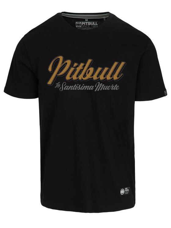 PITBULL PITBULL T-Shirt SANTA MUERTE 26 Czarny Regular Fit