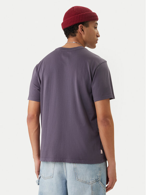 Element Element Póló Lowcase Pigment ELYKT00177 Lila Regular Fit
