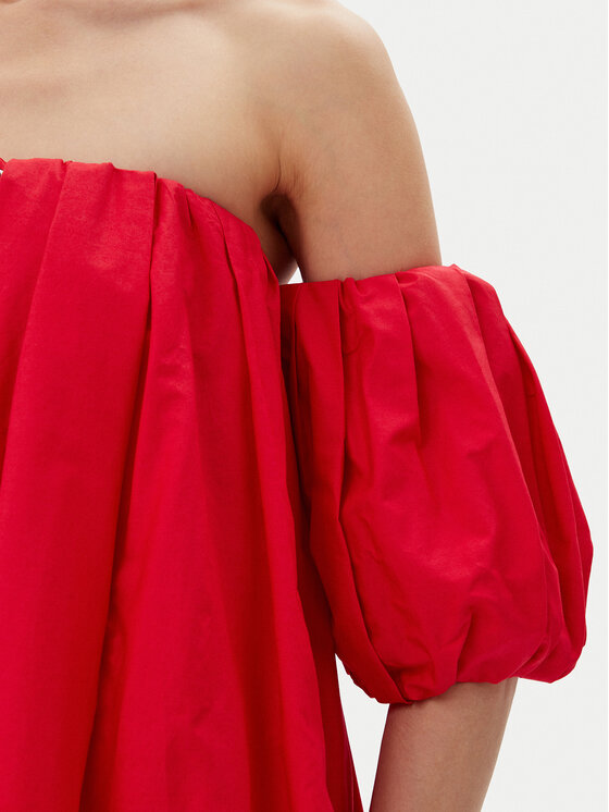 PINKO PINKO Sommerkleid 105211 A2LD Rot Regular Fit