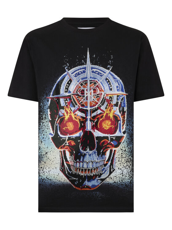 PHILIPP PLEIN PHILIPP PLEIN T-Shirt 29874 Czarny Regular Fit