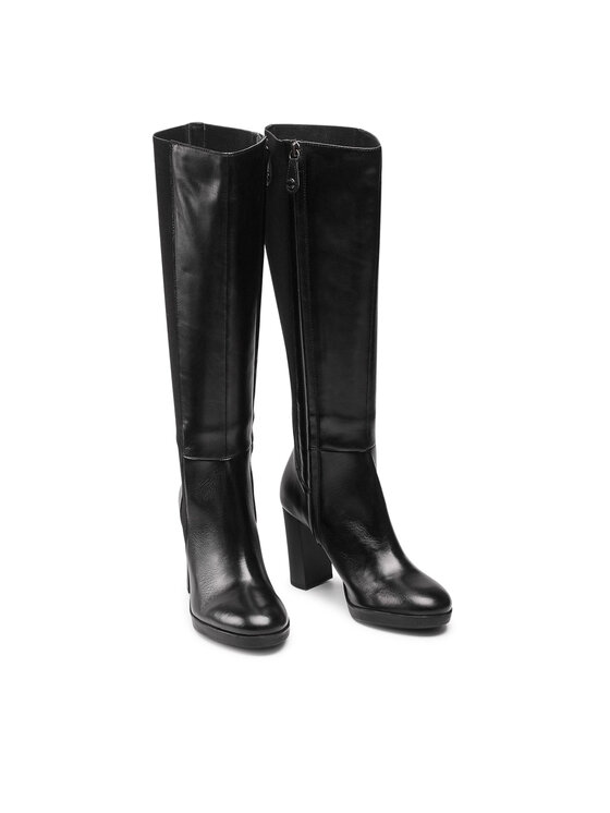 Geox Bottes D Annya Pl.90 G D16PXG 00085 C9999 Noir Modivo