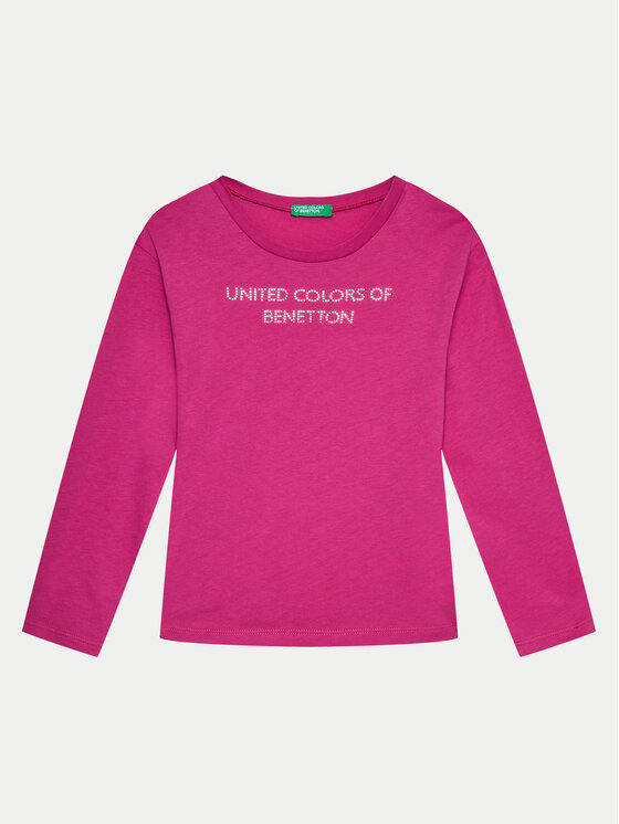 United Colors Of Benetton T Shirt 3I1XC10JS Rosa Regular Fit Modivo