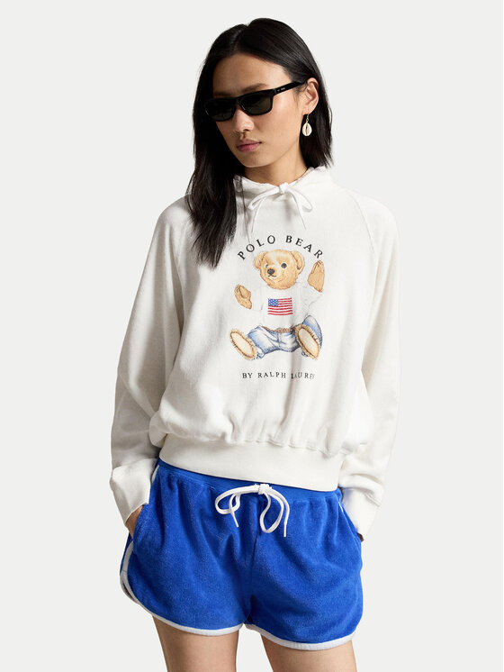 Polo Ralph Lauren Polo Ralph Lauren Sweatshirt 211A12745001 Weiß Regular Fit