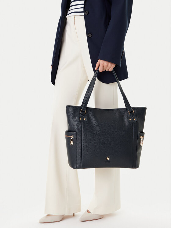 Beverly Hills Polo Club Beverly Hills Polo Club Дамска чанта CEO-BHPC-C-005-08 Тъмносин