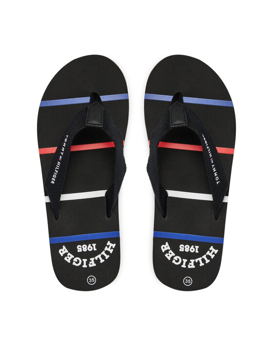 Gyerek Flip-flops Tommy Hilfiger, Méret: 40, Fekete, T3B8-33447-0058 S