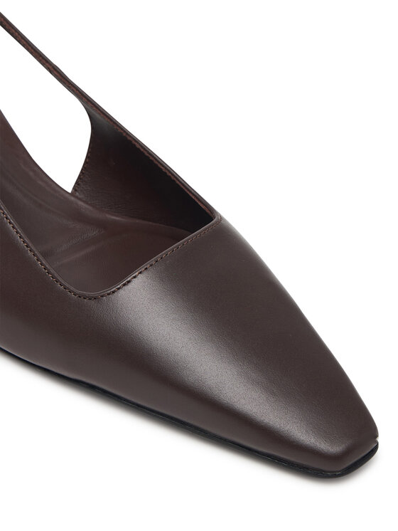 Calvin Klein Calvin Klein Czółenka Kitten Heel Pump Sling Hdw HW0HW03168 Czarny