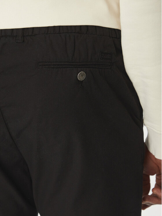 Guess Guess Bavlnené nohavice M5RB51 WGXW1 Čierna Regular Fit