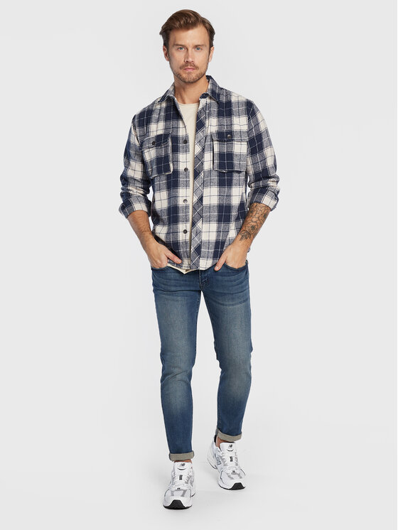 Camicia Dash 214083 Blu scuro Regular Fit