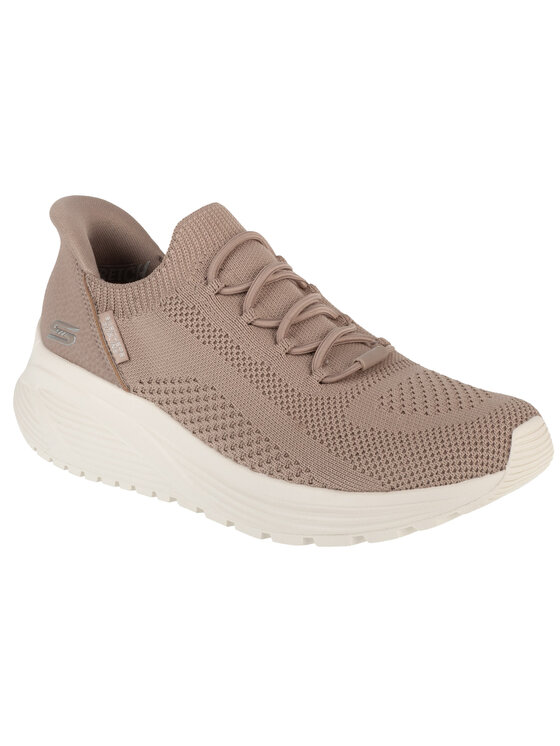 Sneakersy, rozmiar 36, Beżowe, Skechers Slip-Ins: Bobs Sparrow 2.0 - Lucky Run