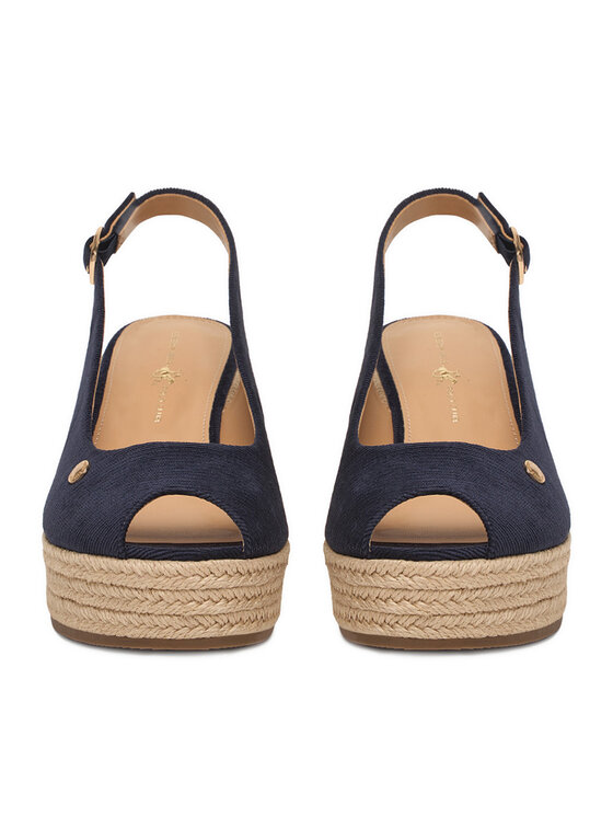 Beverly Hills Polo Club Beverly Hills Polo Club Espadrilky EO-R26SS03466 Tmavomodrá