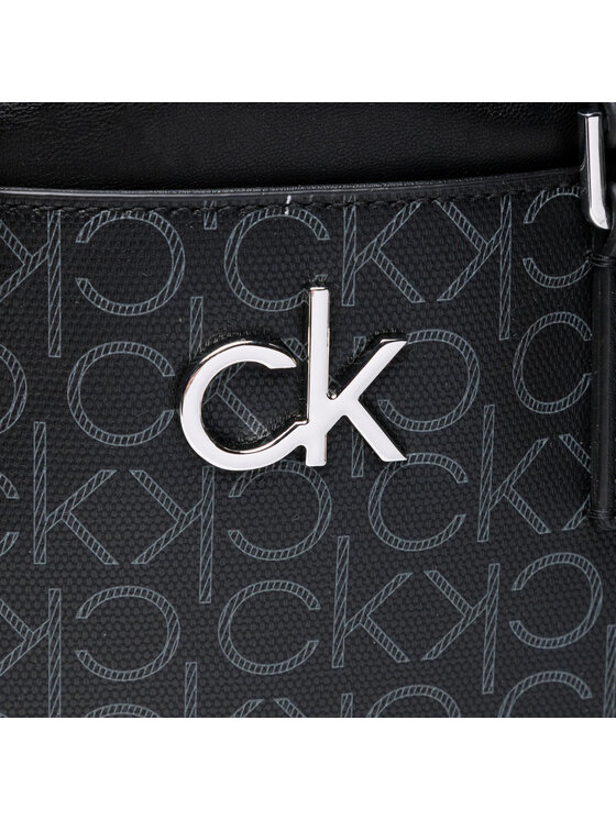 Borsetta Conv Habo Monogram Mix K60K608316 Nero