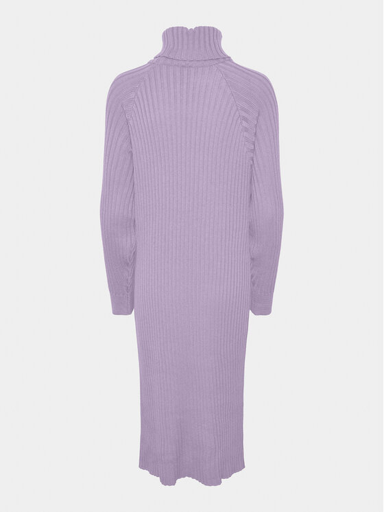 YAS YAS Džemper haljina Mavi 26028660 Ljubičasta Regular Fit