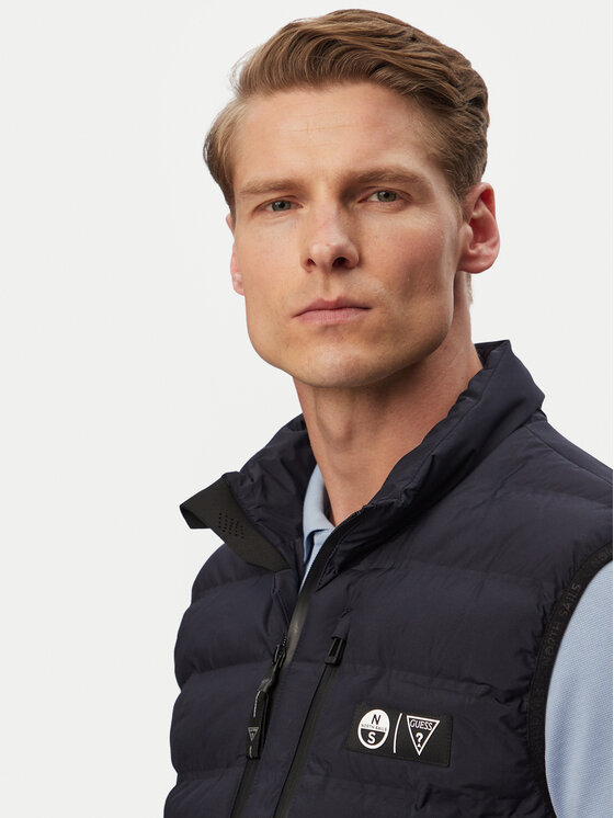 Guess Guess Sportisks veste M6GL38 W2167 Tumši zils Regular Fit