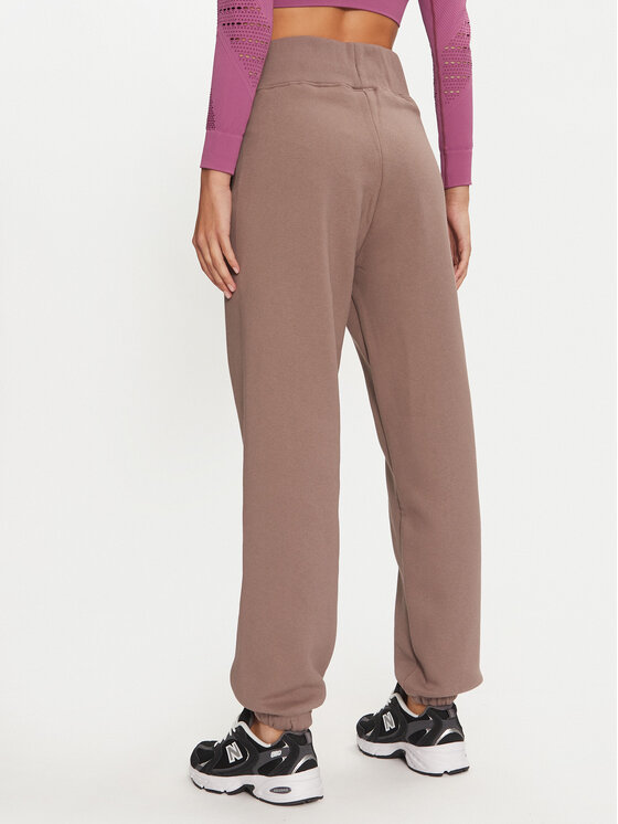 Karl Kani Karl Kani Spodnie dresowe Small Signature 61030014 Beżowy Relaxed Fit