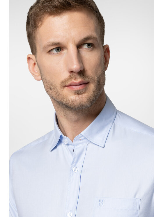 Próchnik Próchnik Koszula PM29 KO073222000063 Niebieski Slim Fit