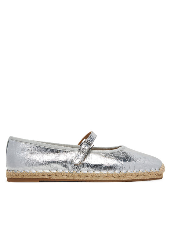 Espadrile MICHAEL Michael Kors Lynn 40S5LYFP2M Argintiu