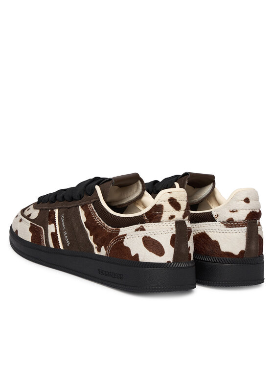 Tommy Jeans Tommy Jeans Sneakers The Greenwich Edge Calf Hair EN0EN03007 Marrone