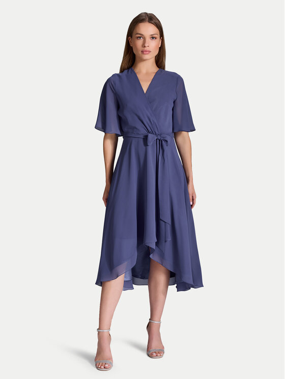 Swing Swing Rochie cocktail 5AI10200 Albastru Regular Fit