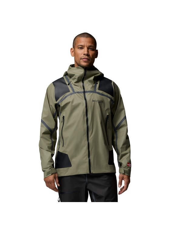 Columbia Columbia Kurtka outdoor 212625 Zielony Regular Fit