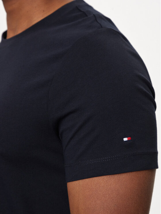Tommy Hilfiger Tommy Hilfiger T-shirt Arch MW0MW35466 Blu scuro Slim Fit