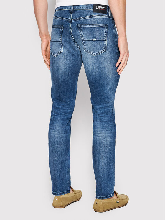Tommy Jeans Tommy Jeans Jeansy Scanton DM0DM09564 Granatowy Slim Fit