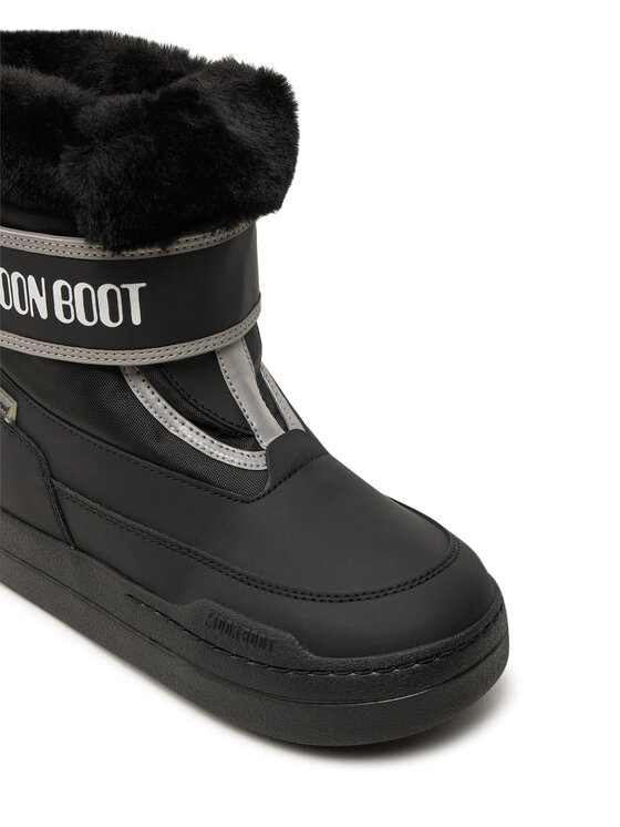 Moon Boot Moon Boot Μπότες Χιονιού Junior Park Strap 80D3440030 Μαύρο