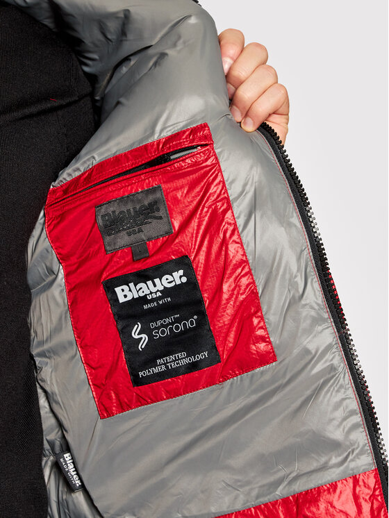 Blauer Blauer Talvejope 21WBLUC02079 005958 Punane Regular Fit