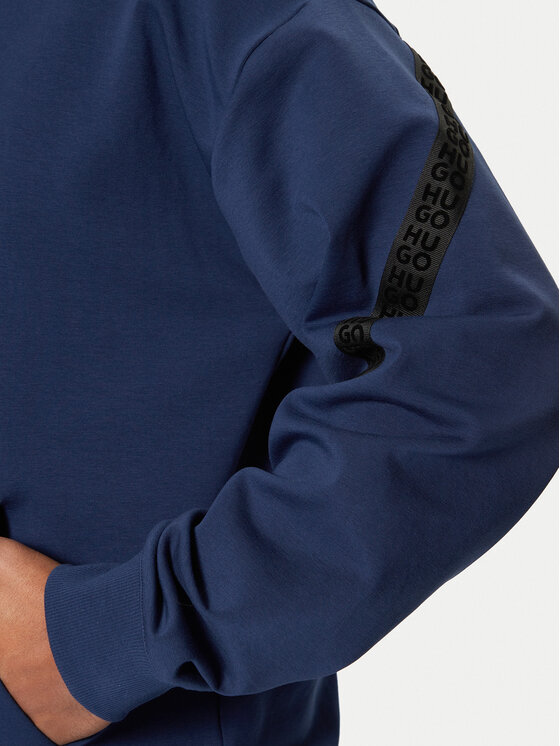 HUGO HUGO Sweatshirt Dagarito 50521429 Dunkelblau Relaxed Fit