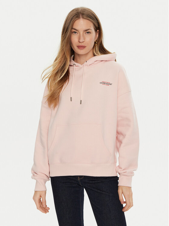 Felpa guess rosa sales