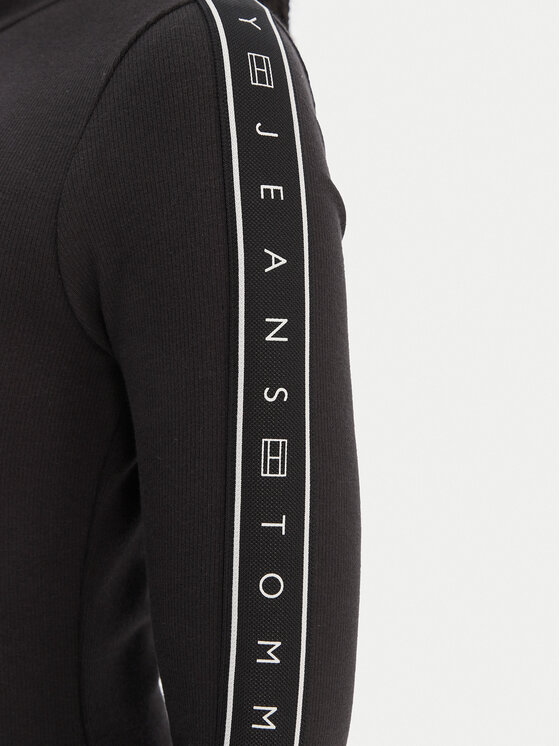 Tommy Jeans Tommy Jeans Vsakodnevna obleka DW0DW22529 Črna Regular Fit