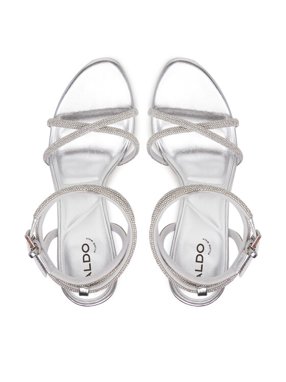 Aldo Aldo Босоніжки Manaelden 13816577 Срібний