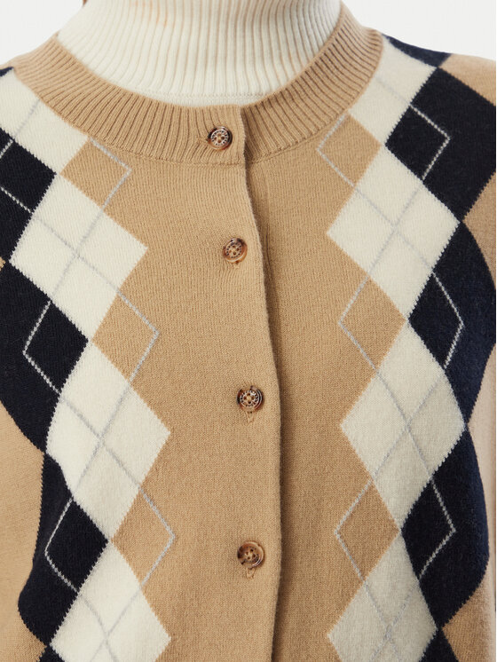 Barbour Barbour Kardigan Mariana LKN1823BE93 Bež Regular Fit