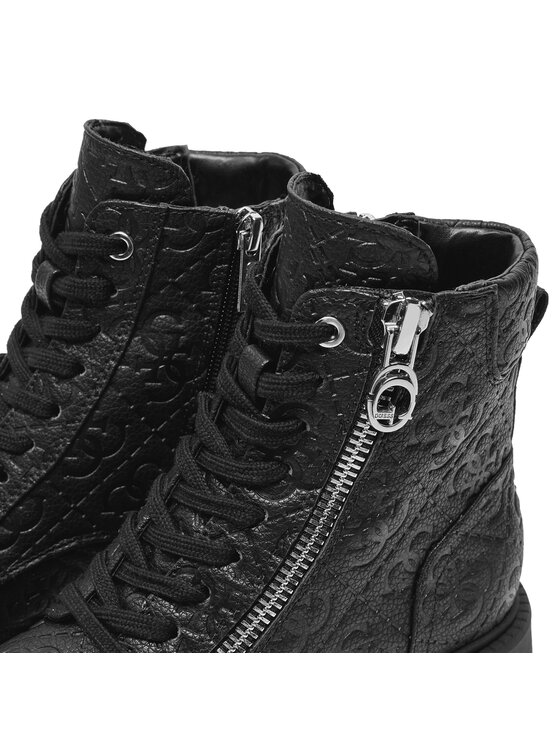 Guess Guess Kotníková obuv Fiona FLTFIO FAL10 Černá