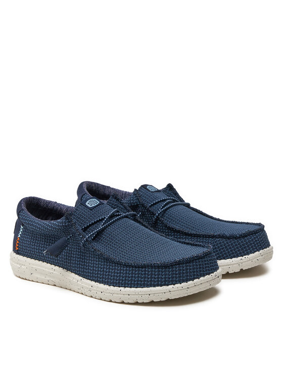 Hey Dude Hey Dude Mocassini Wally Sport Mesh 40403-410 Blu scuro