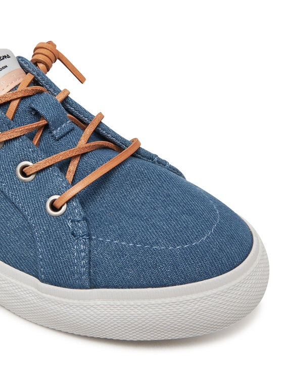 Pepe Jeans Pepe Jeans Sneakersy Kenton Denim PLS31602 Niebieski