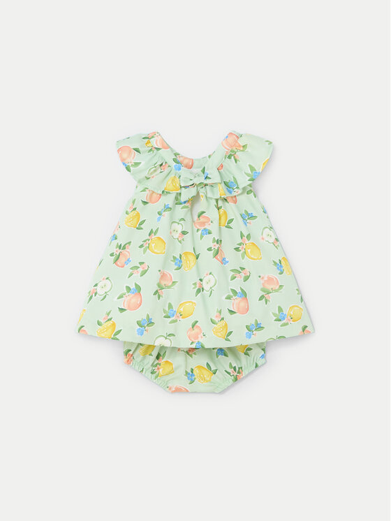 Mayoral Mayoral Sommerkleid 1834 Grün Regular Fit