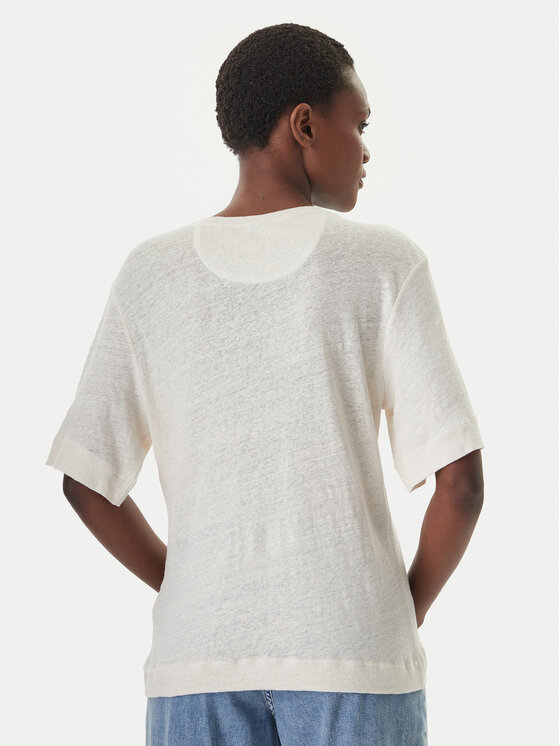 BOSS BOSS T-särk C_Emma 50556387 Beež Regular Fit