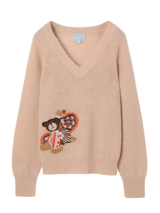 TATUUM TATUUM Sweter LUSHY Beżowy