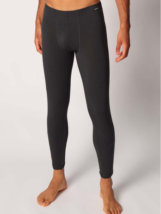 Skiny Skiny Kalesony 80802 Czarny Slim Fit
