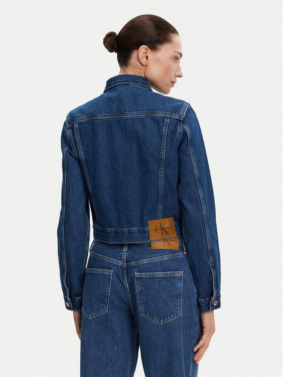 Calvin Klein Jeans Calvin Klein Jeans Farmer kabát 90's J20J225183 Kék Regular Fit