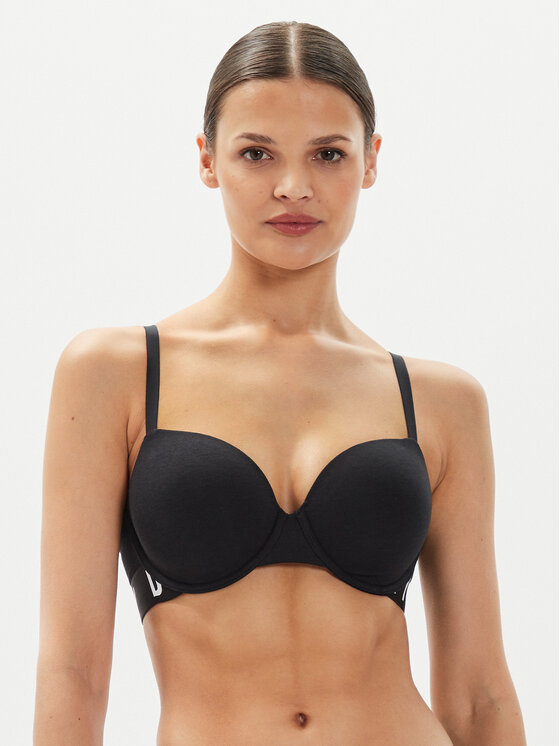 DKNY DKNY Podprsenka s kosticemi DK7511 Černá
