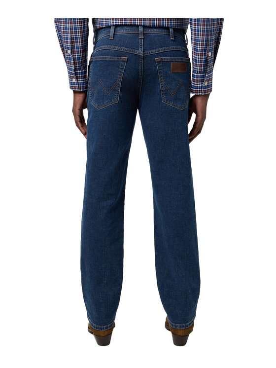 Wrangler Wrangler Jeansy 112371377 Granatowy Regular Fit